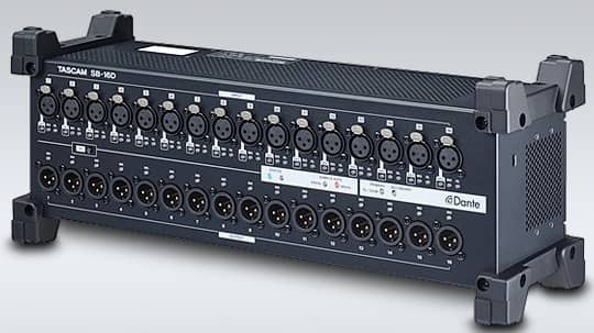 Tascam SB-16D stage box (prepared as floor box)